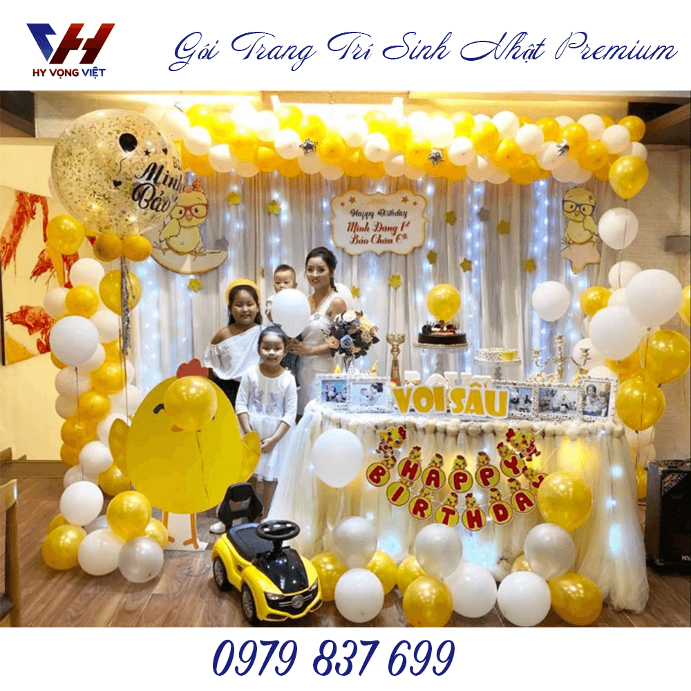 goi trang tri sinh nhat premium