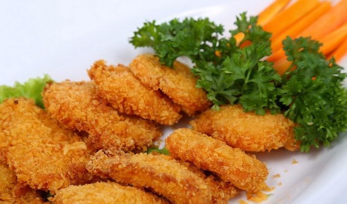 cá diêu hồng tẩm bột chiên xù cá diêu hồng tẩm bột chiên xù