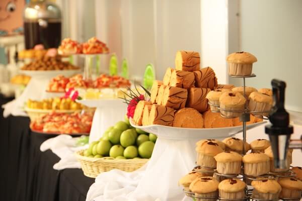 tiec buffet dai dien