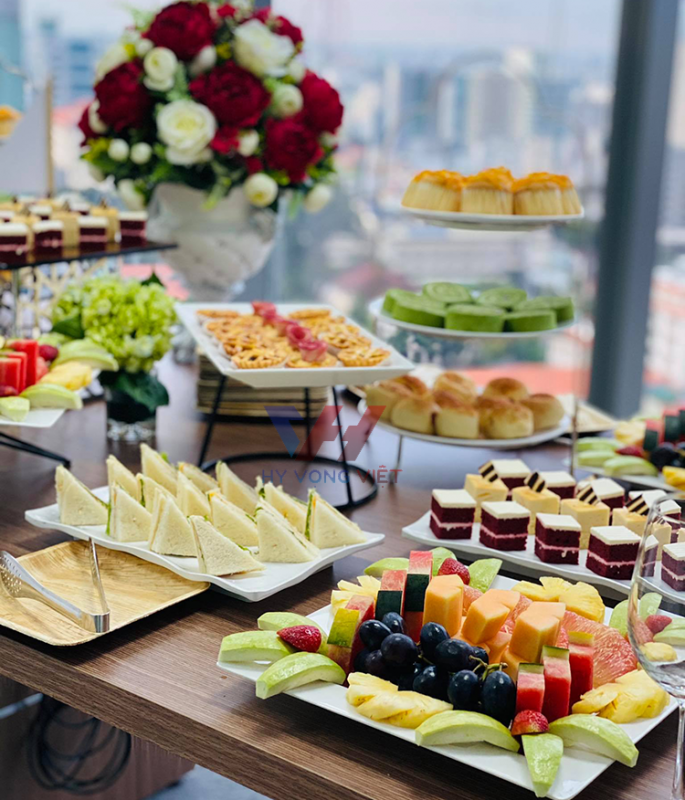 Tiệc teabreak 20/11 sang trọng, tinh tế